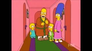 The Simpsons - Maggie locked in bathroom