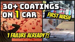 30 Coatings On 1 Car- Part 3 | First Maintenance Wash- And ALREADY A FAILURE?!?