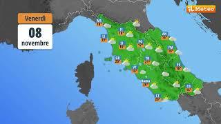 Meteo, previsioni meteo Venerdì 08 novembre 2024