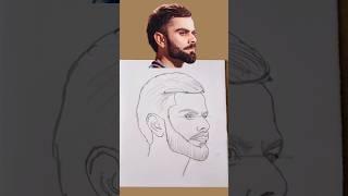 How to draw Virat Kohli Drawing #drawing #howtodraw #kohli kohli