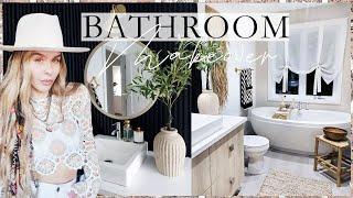 BATHROOM MAKEOVER | HOME DECOR | INTERIOR DECORATING