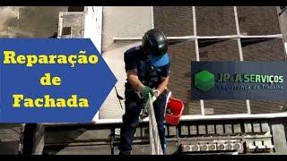 Reparação de Limpeza de Fachada (NR35) com Acompanhamento de Técnico de Segurança da JPA