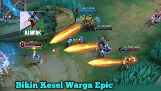 BIKIN KESEL WARGA EPIC AWAL SEASON -Mobile legends exe meme