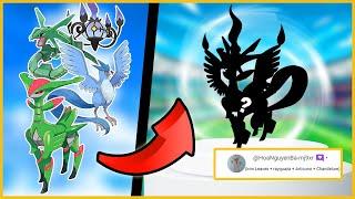 Fan Requests #358 | Iron Leaves + Rayquaza + Articuno + Chandelure | pokemon infinite fusion