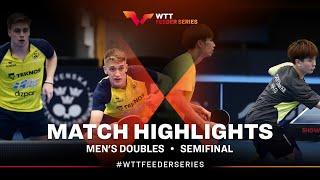 Anton Kallberg/Truls Moregard vs Kwan Man Ho/Choy Chun Kit | MD-SF | WTT Feeder Stockholm 2023