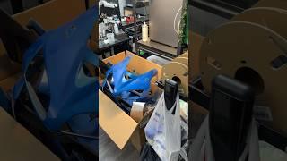 Starting to 3D scan fairings with Raptor X for 2006 Honda CBR 600RR