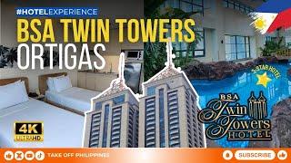 BSA Twin Towers Ortigas (Mandaluyong, ) #HotelExperience | Vlog 119 | TakeOffPH by Miyo Briones Jr