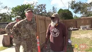 Chief of Engineers visits Hurricane Milton-battered Florida