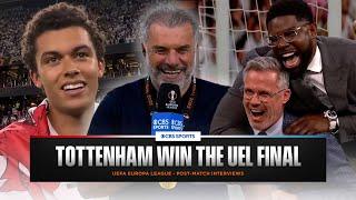 Ange Postecoglou gets the LAST LAUGH  | "SPECIAL FEELING" Johnson on Tottenham WINNING UEL Final 