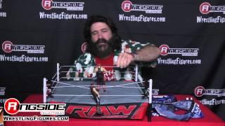 TOY TIME WITH MICK FOLEY: WWE Authentic Scale Ring Ringside Collectibles Exclusive Review!