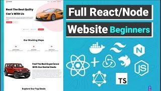 Full MERN Website React Nodejs w/ GraphQL Tailwind and Docker From Zero To Deployment + GIVEAWAY