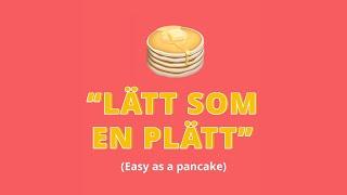 Home-Ventures - Swedish Phrase of the Week - Effortless