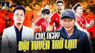 ĐỘI TUYỂN VIỆT NAM CHUẨN BỊ TẬP TRUNG: THẦY KIM SANG SIK MÁT LÒNG MÁT DẠ VỚI CÁC TRÒ CƯNG