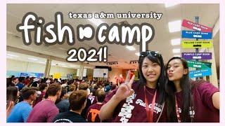 FISH CAMP 2021!!! day-by-day experience vlog | texas a&m university session A camp slaughter