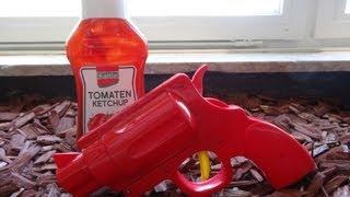 "HELLBOY KETCHUP REVOLVER" -RED LOVES IT !!!