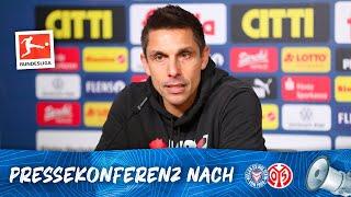 Die Pressekonferenz nach dem Heimspiel gegen den 1. FSV Mainz 05 ️ | #KSVM05