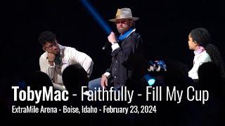 TobyMac in Concert - Faithfully - Fill My Cup - February 23, 2024 - Boise, Idaho