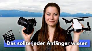 5 Tipps für bessere Videos | Filmen lernen für Anfänger