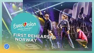 Alexander Rybak - That's How You Write A Song - First Rehearsal - Norway - Eurovision 2018