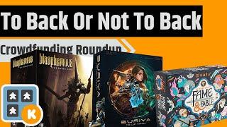 To Back Or Not To Back - Star Trek Ascendancy, Fame and Fable, Blasphemous & More!!!