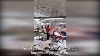 Jinanfine Clothing Factory Video