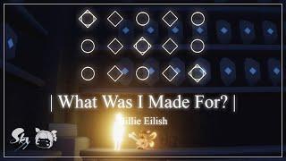 【𝐒𝐤𝐲 𝐂𝐨𝐭𝐋】 [악보] 「What Was I Made For」 - Billie Eilish(‘바비‘ OST) | 스카이 피아노 악기 연주 Cover & 가사 해석 by 햇비