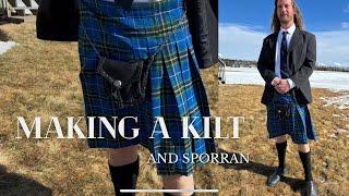 Making a Kilt | Sporran | Nova Scotia Tartan