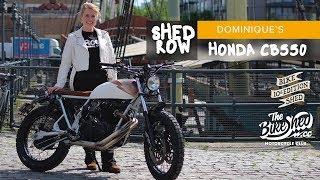 Dominique's Honda CB550 shed-built scrambler - Bike Shed Show 2019