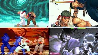 Evolution of Ryu's SHIN SHORYUKEN and METSU SHORYUKEN