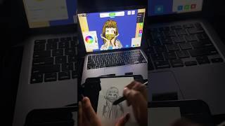 Traumatizing kids on Roblox speed draw #art #roblox #scary #shorts