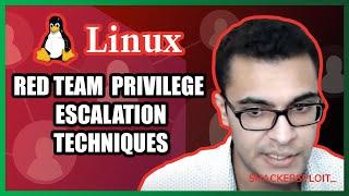 Linux Privilege Escalation Techniques | Red Team Series 9-13