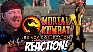 KRIMSON KB REACTS - THE OG MK'S ARE BACK!!! - Mortal Kombat Legacy Kollection