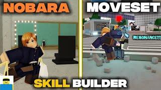 *SKILL BUILDER* Nobara Moveset in Jujutsu Shenanigans (Roblox JJS)