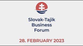 Slovak-Tajik Business Forum