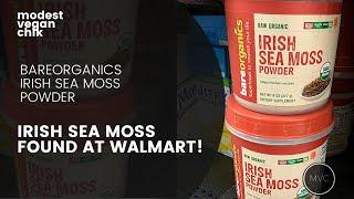 Irish Sea Moss Found At Walmart | BareOrganics | Alkaline Vegan Shopping | Dr Sebi Approved