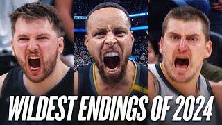 The NBA’s WILDEST Endings of the 2024 Calendar Year 