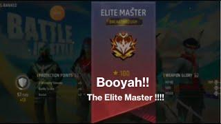 BOOYAH.!!! The Elite Master -Gamer Abyzz !! Elite Master winning moments in Free Fire Video Game 