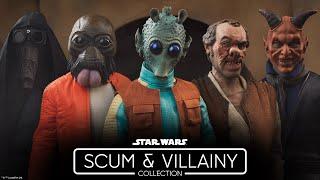 NEW Scum & Villainy Star Wars Figure Collection by Sideshow