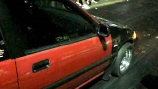 Civic  Turbomaniacs ALL-MOTOR VS. Protege Turbo MEC. Cesar