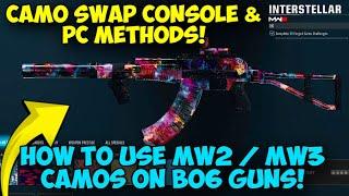 BO6 CAMO SWAP GLITCH Controller Guide! (MW CAMOS TO BO6 GUNS) BO6 GLITCHES ‼️PATCHED‼️