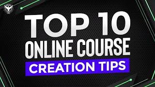 Top 10 Online Course Creation Tips (from a 7-Figure Course Creator)