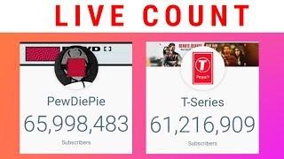 PewDiePie vs T-Series : Will T-Series Overtake PewDiePie ?
