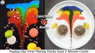 Testing Out Viral Food Hacks By 5 MINUTE CRAFTS | Testing Out 5 Minute Crafts Plating Hacks | HP