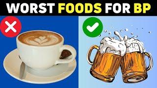 Top 8 Worst Foods for High Blood Pressure!