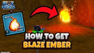 How to get Blaze Embers (Dragon Hunter Quest) (Blox Fruits Dragon Update)