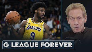 Skip Reacts to Bronny's Time With Lakers and G League