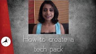 Design Process Part-4. How To Create a Tech Pack | Arpitha Rai