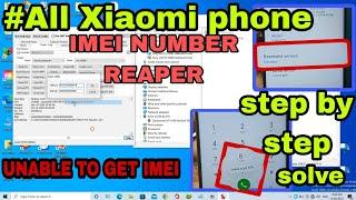 #redmi NOTE 6 PRO unable to get imei || #redmi #xiomi  phone imei number repair new tricks 