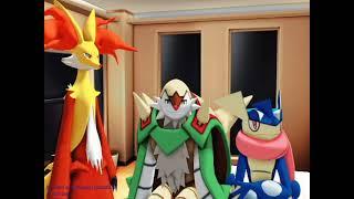 mmd pokemon:greninja's answering machine