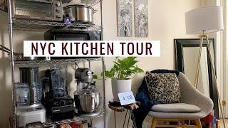 NYC APARTMENT KITCHEN AND LIVING ROOM TOUR | Home Cooking Tools Overview 